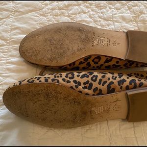 Margaux leopard suede ballet flats